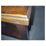 Lot of Wood/Slate Inlayed Coffee/End Tables *Note Coon Rapids Pick Up Location* Lot of Wood/Slate Inlayed Coffee/End Tables *Note Coon Rapids Pick Up Location*