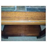 Lot of Wood/Slate Inlayed Coffee/End Tables *Note Coon Rapids Pick Up Location* Lot of Wood/Slate Inlayed Coffee/End Tables *Note Coon Rapids Pick Up Location*