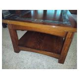 Lot of Wood/Slate Inlayed Coffee/End Tables *Note Coon Rapids Pick Up Location* Lot of Wood/Slate Inlayed Coffee/End Tables *Note Coon Rapids Pick Up Location*