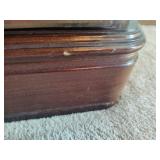 Oak Glass Mirrored Hutch *Note Coon Rapids Pick Up Location* Oak Glass Mirrored Hutch *Note Coon Rapids Pick Up Location*
