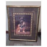 Gladiator Bulldog Framed Art Gladiator Bulldog Framed Art