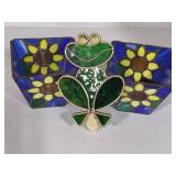 Stained Glass Planters and Frog Nightlight Stained Glass Planters and Frog Nightlight