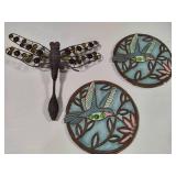 Hanging Dragonfly & Hummingbird Decor Hanging Dragonfly & Hummingbird Decor