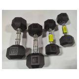 Sets of Weights (15lb & 8lb) Sets of Weights (15lb & 8lb)