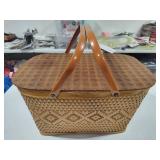 Red Man Picnic Basket w/Handles Red Man Picnic Basket w/Handles