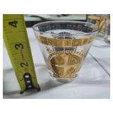 Vintage Culver Coronet Low Ball Glasses & Ice Bucket Vintage Culver Coronet Low Ball Glasses & Ice Bucket