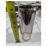Roly Poly Dorothy Thorpe Silver Banded Glasses & Pitcher Roly Poly Dorothy Thorpe Silver Banded Glasses & Pitcher