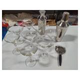 Martini & Margarita Glasses + Shakers Martini & Margarita Glasses + Shakers