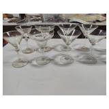 Martini & Margarita Glasses + Shakers Martini & Margarita Glasses + Shakers