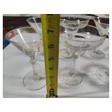 Martini & Margarita Glasses + Shakers Martini & Margarita Glasses + Shakers