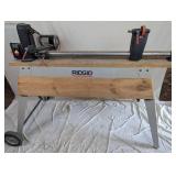 Ridgid Wood Lathe with Chisels and Accessories Ridgid Wood Lathe with Chisels and Accessories