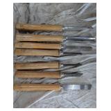 Ridgid Wood Lathe with Chisels and Accessories Ridgid Wood Lathe with Chisels and Accessories