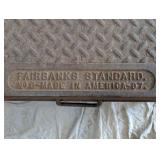 Fairbanks Standard Platform Scale (Parts/Repair) Fairbanks Standard Platform Scale (Parts/Repair)
