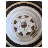 Set of Three Trailer Wheels Set of Three Trailer Wheels