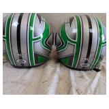 Pair of KBC TK-7 Motorcycle Helmets Pair of KBC TK-7 Motorcycle Helmets