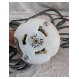 100 ft. Heavy Duty Power Cable with 50A Connector 100 ft. Heavy Duty Power Cable with 50A Connector