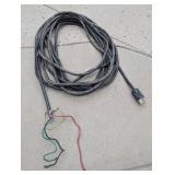 100 ft. Heavy Duty Power Cable with 50A Connector 100 ft. Heavy Duty Power Cable with 50A Connector