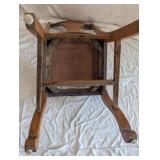 Set of Wooden Chairs and Glider Rocker Set of Wooden Chairs and Glider Rocker