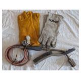 Welding Torch Set with Gloves and Accessories Welding Torch Set with Gloves and Accessories