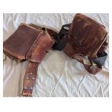 Vintage Leather Tool Belt Vintage Leather Tool Belt