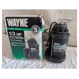 Wayne 1/3 HP Cast Iron Submersible Sump Pump Wayne 1/3 HP Cast Iron Submersible Sump Pump