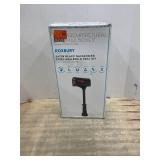 Architectural Mailboxes - Roxbury Black, Large Steel Post Mount Mailbox Architectural Mailboxes - Roxbury Black, Large Steel Post Mount Mailbox
