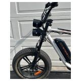 ENGWE Electric Fat Tire Bike with Bontrager Helmet, Medium