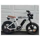ENGWE Electric Fat Tire Bike with Bontrager Helmet, Medium