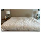 Sleep Number FlexFit Adjustable King Bed with Headboard and Brielle Bedding