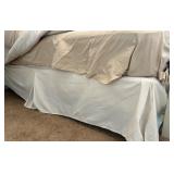 Sleep Number FlexFit Adjustable King Bed with Headboard and Brielle Bedding