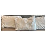 Sleep Number FlexFit Adjustable King Bed with Headboard and Brielle Bedding