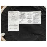 Tommy Hilfiger Beige Armchair with Tufted Ottoman, Floor Lamp, Side Table and 2 Decorative Pillows