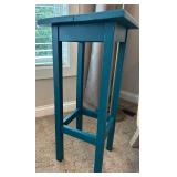 Tommy Hilfiger Beige Armchair with Tufted Ottoman, Floor Lamp, Side Table and 2 Decorative Pillows