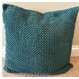 Floral Framed Canvas Wall Art, Decorative Throw Blanket, and 3 Pillows Set