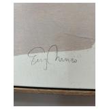 Set of 2 Threshold Framed Hand Foil Embellished Abstract Canvas Art 16x20