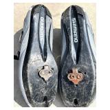 Shimano SH-R087G Cycling Shoes Size 45 (US 10.5) with Cleats