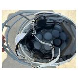 Mixed Youth Sports Equipment Lot - Baseball, Hockey, and Football Gear