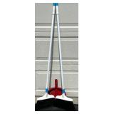 Collection of Brooms, Dust Pans, and Mops with Handles