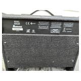 Harmony Model 02815 Electric Guitar with Ibanez GTA15R Amp and Fender Strap