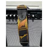 Harmony Model 02815 Electric Guitar with Ibanez GTA15R Amp and Fender Strap