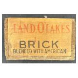 Antique Stoneware Crock, Creamery Poison Advertising Jug Out of Mpls., Wooden Cheese Box Drawers & Spool Collection