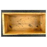 Antique Stoneware Crock, Creamery Poison Advertising Jug Out of Mpls., Wooden Cheese Box Drawers & Spool Collection