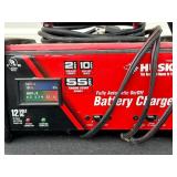 Automotive Emergency Kit with Husky Battery Charger, Jumper Cables, Extension Cords, and Accessories