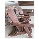 Pair of Malibu Outdoor Living Adirondack Chairs