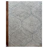 Handmade Lizzy Home Area Rug with Geometric Pattern