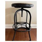 Restoration Hardware Adjustable Industrial Counter or Bar Stool #3