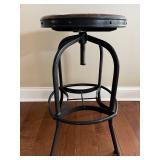 Restoration Hardware Adjustable Industrial Counter or Bar Stool #4