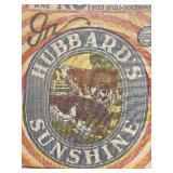 Framed Vintage Hubbard