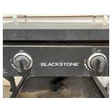 Blackstone 2-Burner Outdoor Gas Griddle with Lid and Side Shelf