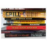 Collection of 10 Grill and Barbecue Cookbooks